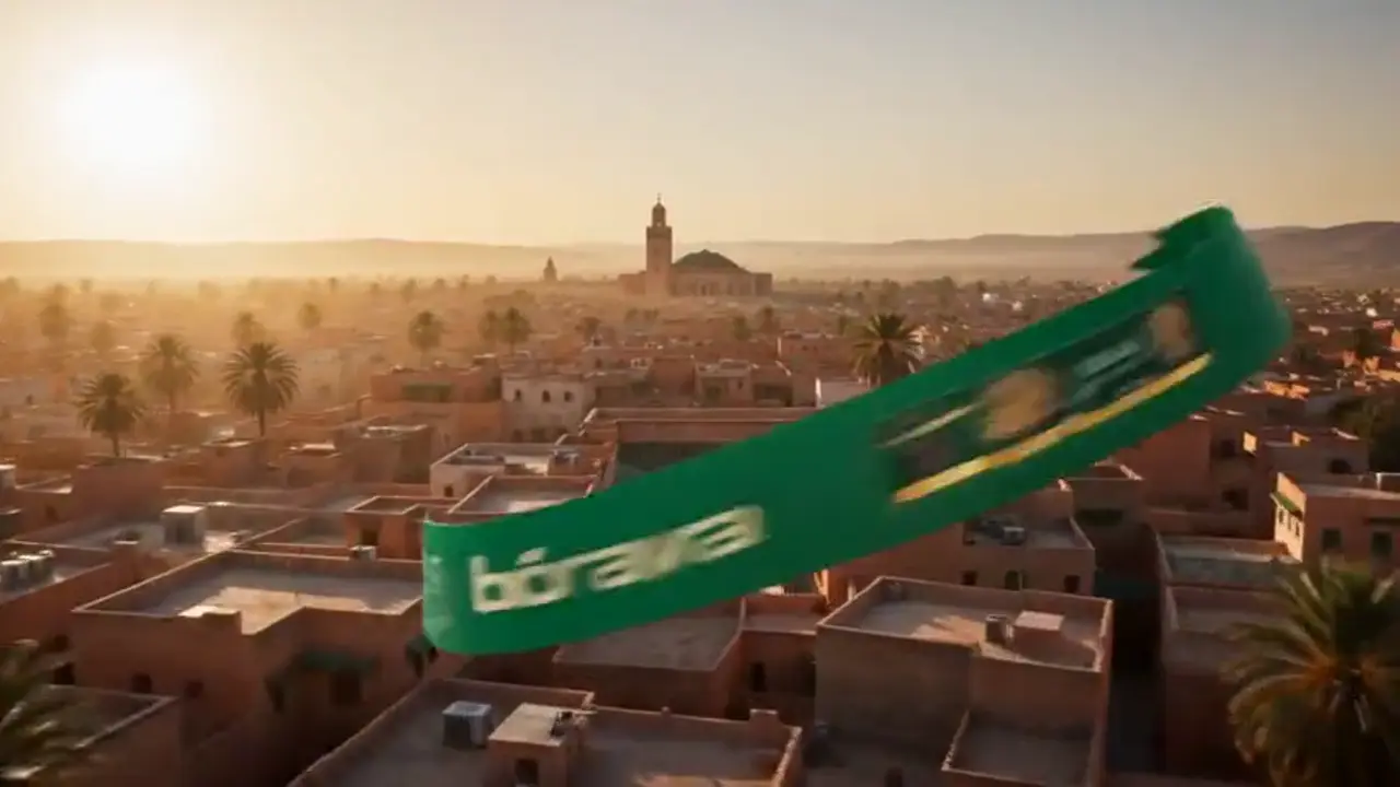 Bioraya launch film over Marrakech
