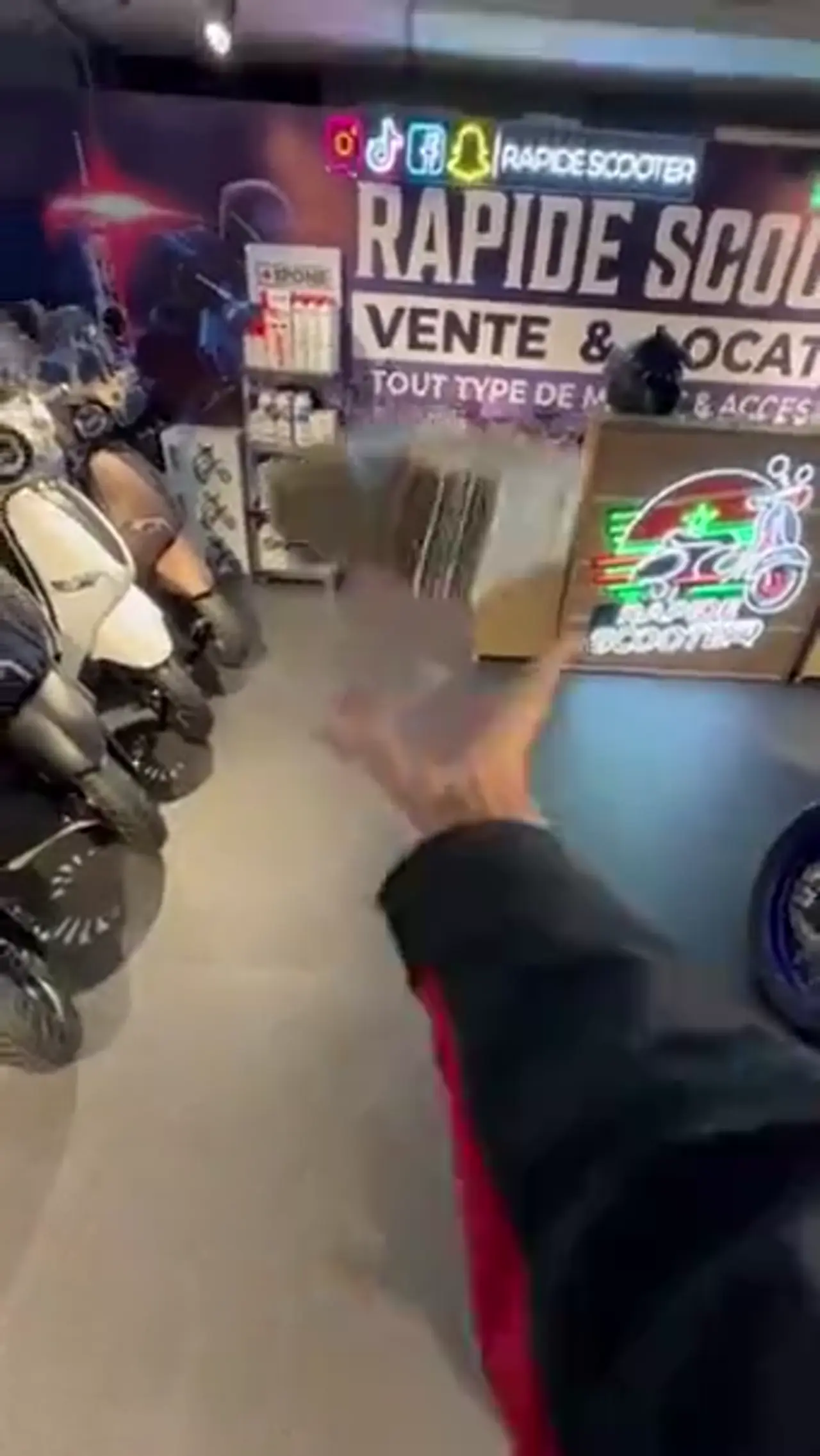 Reel RapideScooter : une machine de la flotte
